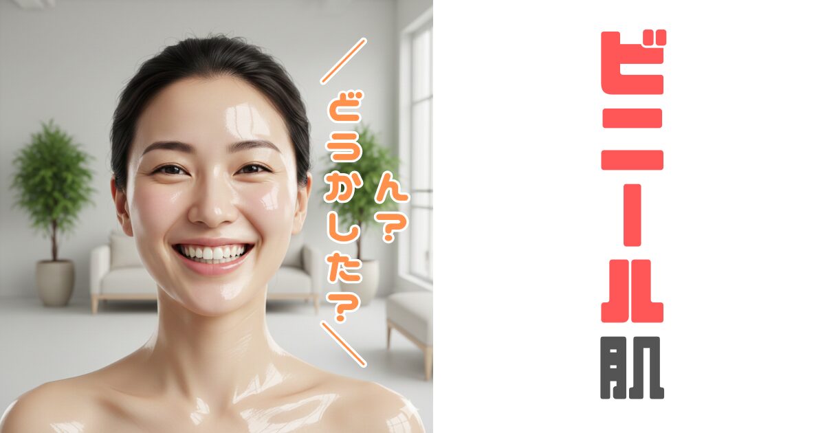 【ビニール肌】になってしまった・・・